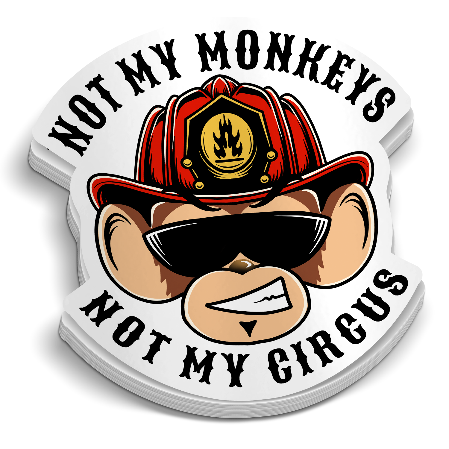 Not My Circus Sticker